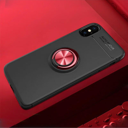 İphone Xs Ultra Koruma Sağlayan Stant Özellikli Yüzüklü Ravel Silikon Kılıf