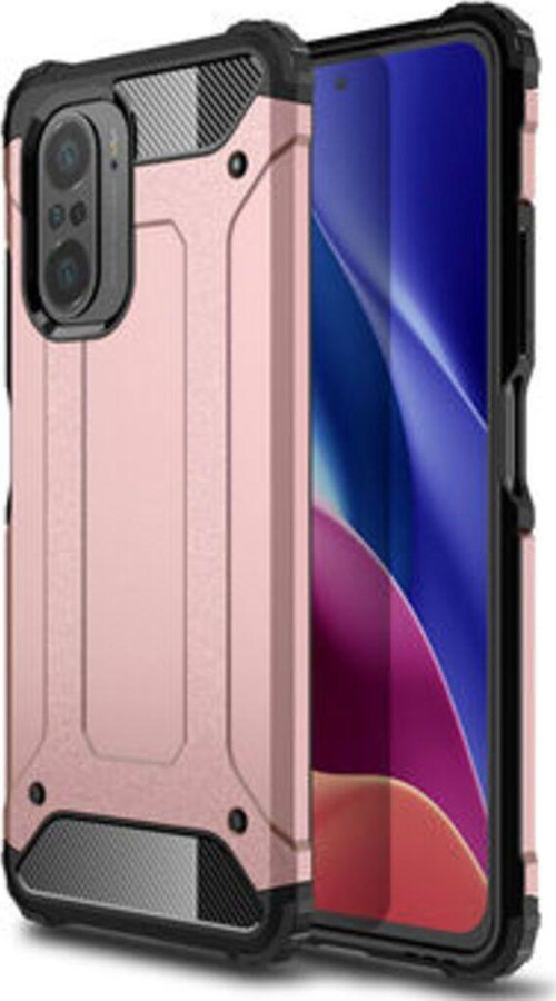 Poco F3 Tam Koruma Sağlayan Çift Katmanlı Crash Premium Sert Silikon Kılıf