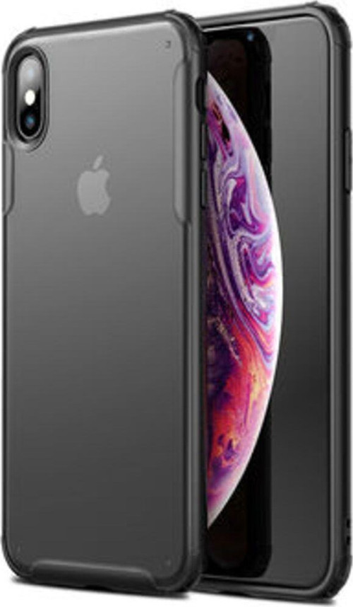 İphone Xs Sert Yapılı Ve Köşe Korumalı Arkası Buğulu Şık Volks Premium Kılıf