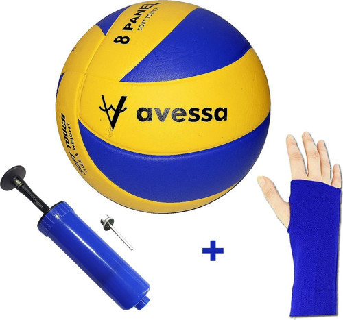 VL-400 Voleybol Topu El Pompası ve Parmak Geçmeli Voleybol Kolluğu