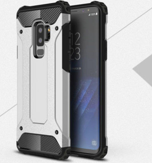 Samsung Galaxy S9 Plus Tam Koruma Sağlayan Çift Katmanlı Crash Premium Sert Silikon Kılıf