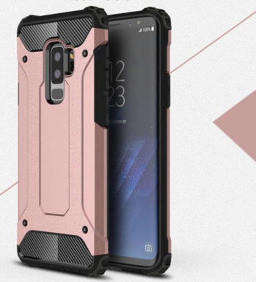 Samsung Galaxy S9 Plus Tam Koruma Sağlayan Çift Katmanlı Crash Premium Sert Silikon Kılıf