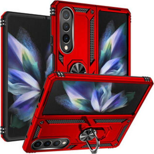Samsung Galaxy Z Fold 4 Çift Katmanlı Ve Yüzüklü Tam Koruma Vega Premium Kılıf