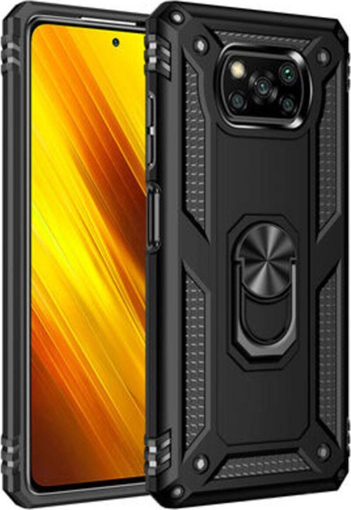 Poco X3 Pro Çift Katmanlı Ve Yüzüklü Tam Koruma Vega Premium Kılıf