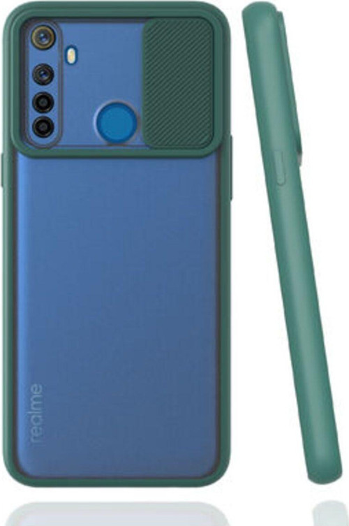 Realme 6İ Kamera Koruma Sürgülü Şık Pena Silikon Kılıf