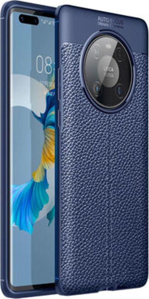 Huawei Mate 40 Pro Deri Desenli Yüksek Koruma Sağlayan Niss Premium Silikon Kılıf