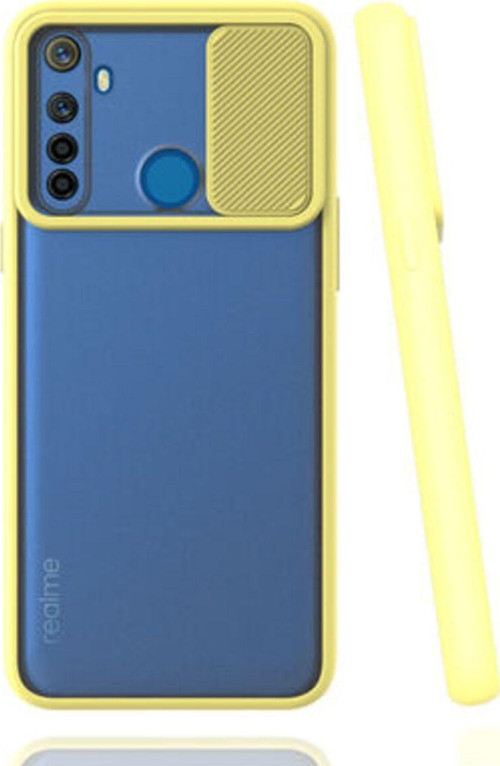 Realme 6İ Kamera Koruma Sürgülü Şık Pena Silikon Kılıf