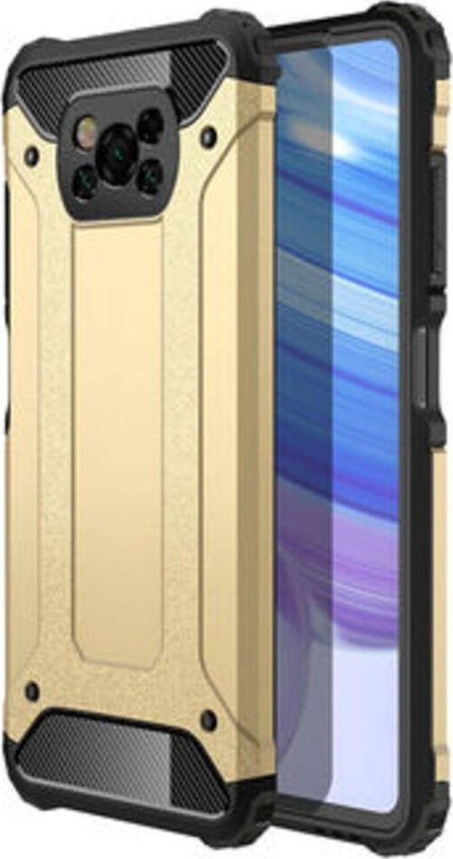 Poco X3 Pro Tam Koruma Sağlayan Çift Katmanlı Crash Premium Sert Silikon Kılıf