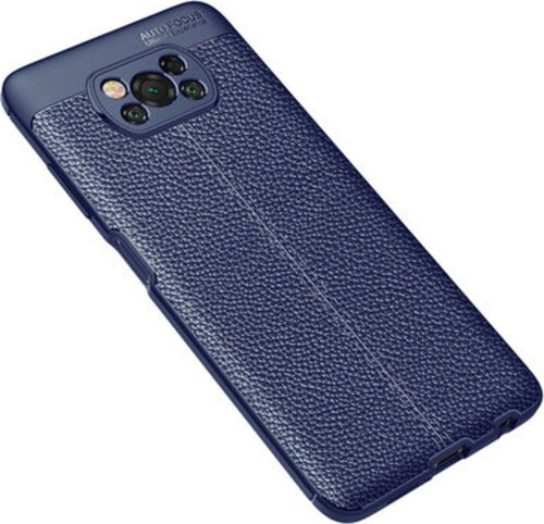 Poco X3 Pro Deri Desenli Yüksek Koruma Sağlayan Niss Premium Silikon Kılıf