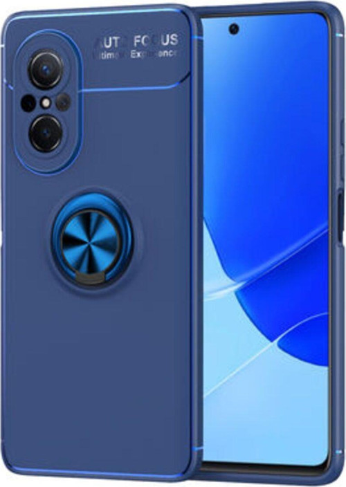 Huawei Nova 9 Se Ultra Koruma Sağlayan Stant Özellikli Yüzüklü Ravel Silikon Kılıf