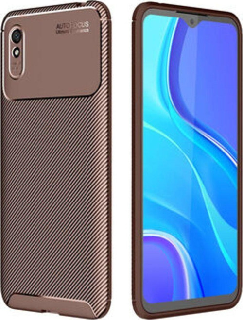 Redmi 9A Gofret Desenli Ultra Koruma Sağlayan Negro Silikon Kılıf