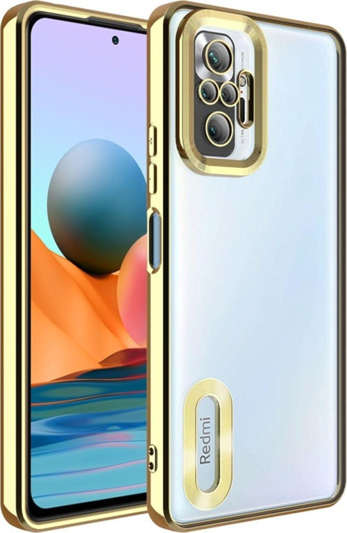 Redmi Note 10 Pro Şık Tasarımlı Ve Parlak Omega Premium Silikon Kılıf