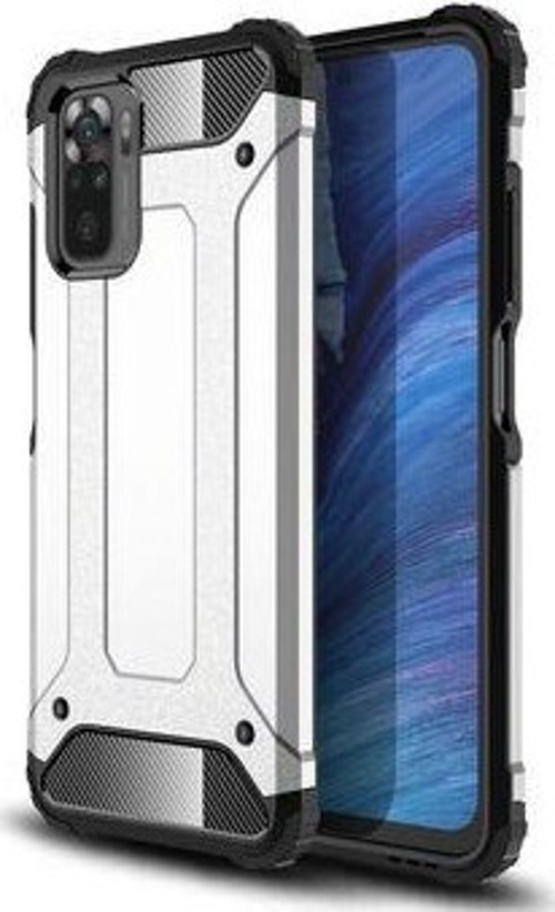 Redmi Note 10 Tam Koruma Sağlayan Çift Katmanlı Crash Premium Sert Silikon Kılıf