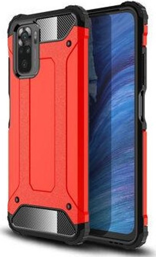 Redmi Note 10 Tam Koruma Sağlayan Çift Katmanlı Crash Premium Sert Silikon Kılıf