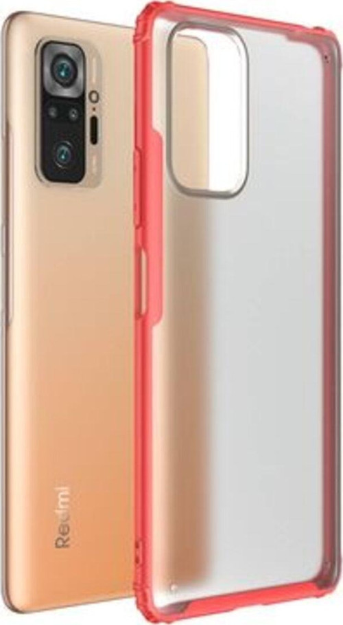 Redmi Note 10 Pro Sert Yapılı Ve Köşe Korumalı Arkası Buğulu Şık Volks Premium Kılıf