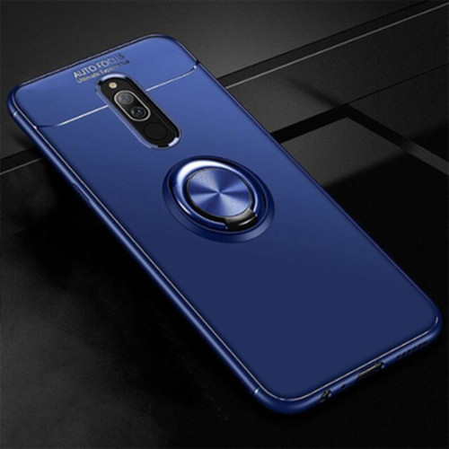 Redmi 8 Ultra Koruma Sağlayan Stant Özellikli Yüzüklü Ravel Silikon Kılıf