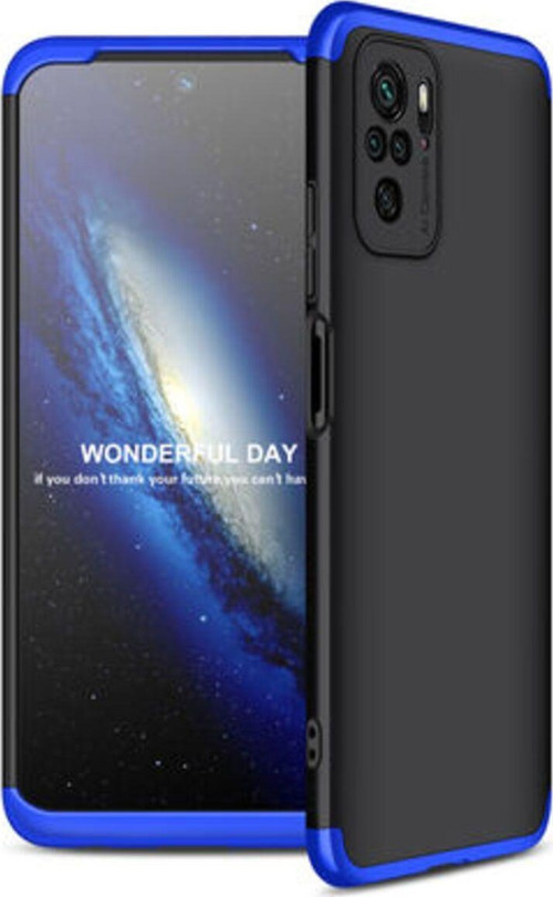 Redmi Note 10S 3 Parçalı Tam Koruma Şık Astrea Premium Sert Kılıf
