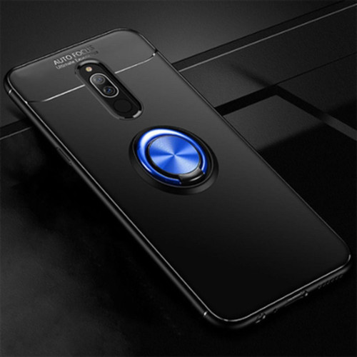 Redmi 8 Ultra Koruma Sağlayan Stant Özellikli Yüzüklü Ravel Silikon Kılıf