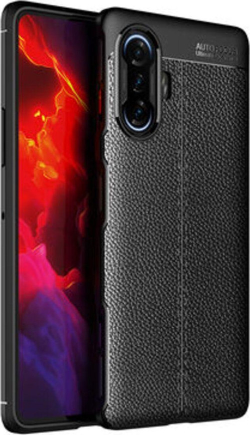 Redmi K40 Gaming Deri Desenli Yüksek Koruma Sağlayan Niss Premium Silikon Kılıf