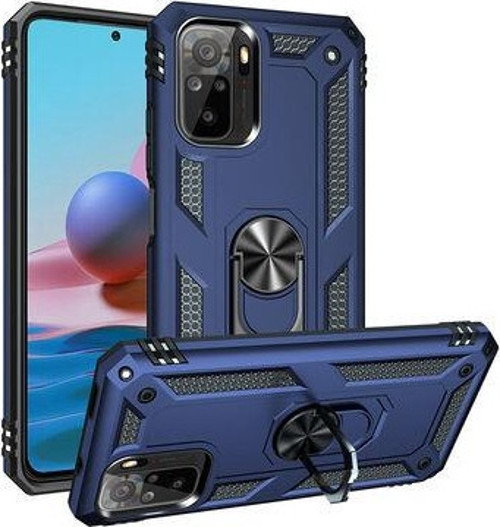 Redmi Note 10 Çift Katmanlı Ve Yüzüklü Tam Koruma Vega Premium Kılıf