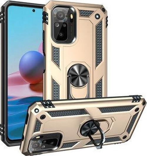 Redmi Note 10 Çift Katmanlı Ve Yüzüklü Tam Koruma Vega Premium Kılıf