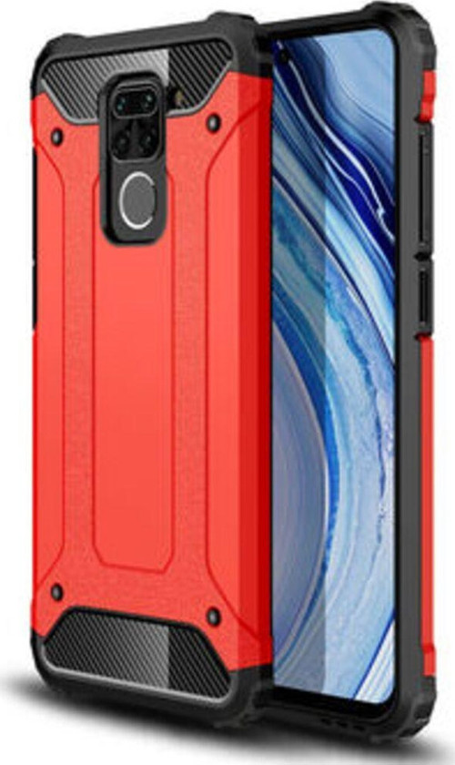 Redmi Note 9 Tam Koruma Sağlayan Çift Katmanlı Crash Premium Sert Silikon Kılıf