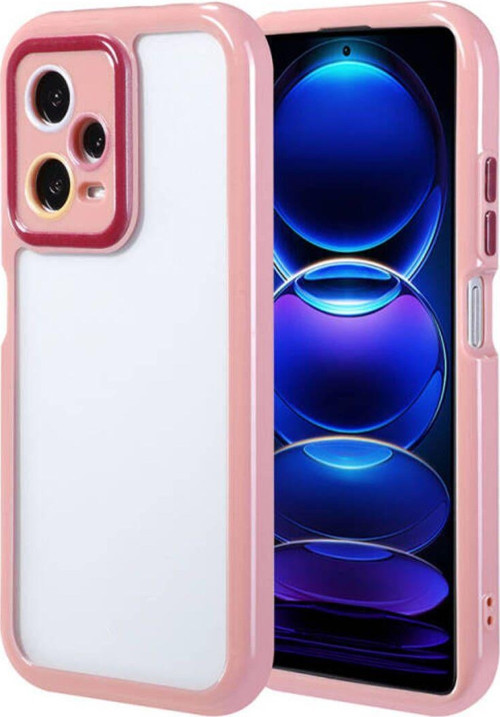Redmi Note 12 Pro 5G Kılıf Kamera Korumalı Renkli Kenar Ve Çerçeve Tasarımlı Vitamin Kapak