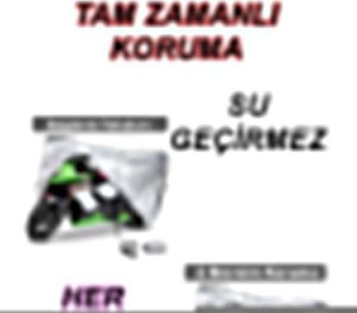 Ducati Multistrada 1200 Enduro Pro Uyumlu Arka Çanta (Kilit Uyumlu) 4 Mevsim Koruyan Motosiklet Brandası Gri