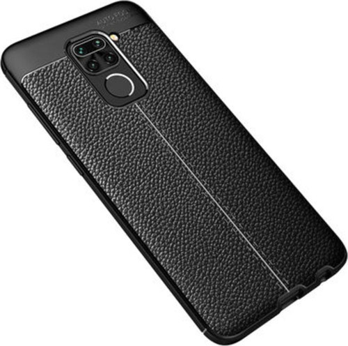 Redmi Note 9 Deri Desenli Yüksek Koruma Sağlayan Niss Premium Silikon Kılıf