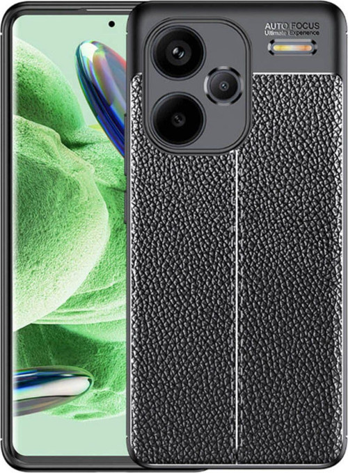 Redmi Note 13 Pro Plus 5G Deri Desenli Yüksek Koruma Sağlayan Niss Premium Silikon Kılıf