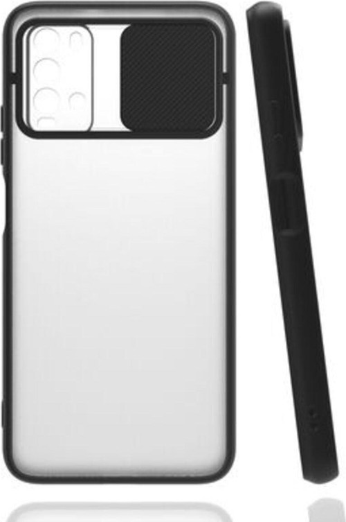 Redmi Note 9 4G Kamera Koruma Sürgülü Şık Pena Silikon Kılıf