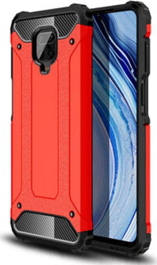 Redmi Note 9S Tam Koruma Sağlayan Çift Katmanlı Crash Premium Sert Silikon Kılıf
