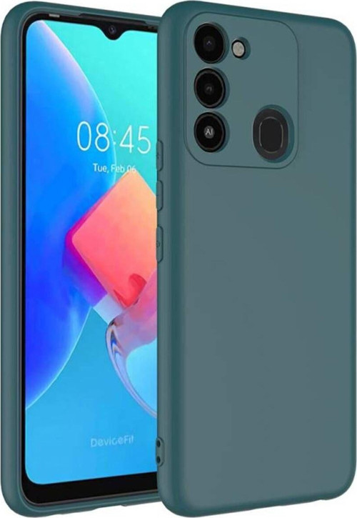 Tecno Spark 8C İçi Kadife Dolgulu Şık Candy Lansman Silikon Kılıf