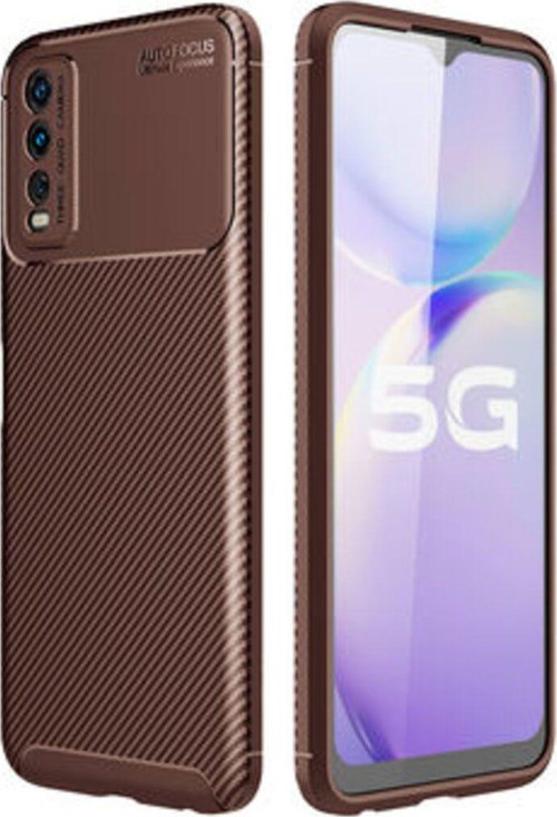 Vivo Y20S Gofret Desenli Ultra Koruma Sağlayan Negro Silikon Kılıf