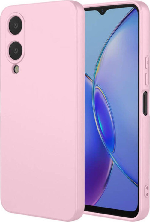 Vivo Y17S İçi Kadife Dolgulu Şık Candy Lansman Silikon Kılıf