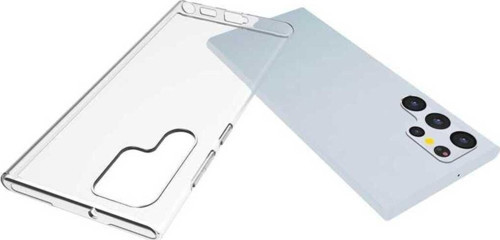 Galaxy S22 Ultra Uyumlu Esnek Şeffaf Sheer Premium Silikon Kılıf
