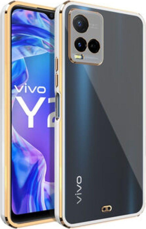 Vivo Y21S Şık Ve Parlak Tasarımlı Voit Clear Premium Silikon Kılıf