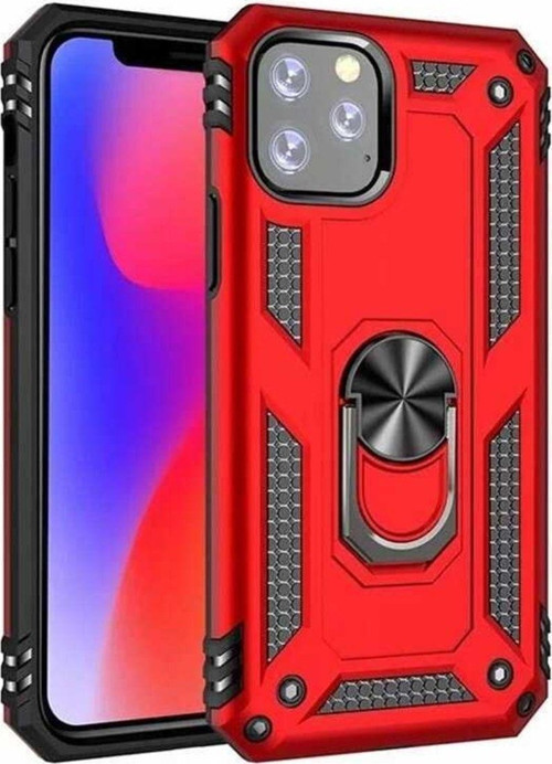 Iphone 11 Pro Yüzüklü Ve Tam Koruma Sağlayan Vega Premium Sert Silikon Kılıf