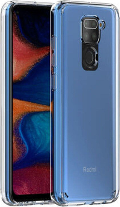 Redmi Note 9 Tam Koruma Sağlayan Sert Ve Şeffaf Coss Premium Silikon Kılıf