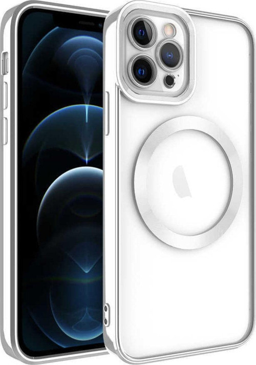 Iphone 12 Pro Şık Tasarımlı Iz Yapmayan Magsafe Wireless Şarj Özellikli Setro Premium Silikon Kılıf