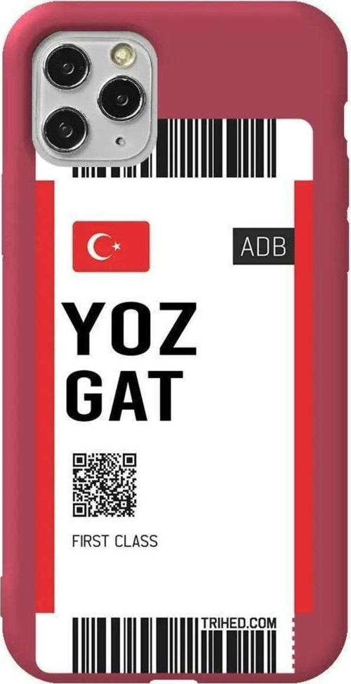İphone 11 Pro Max Bordo Renkli Silikon Telefon Kılıfı - Yozgat Bileti