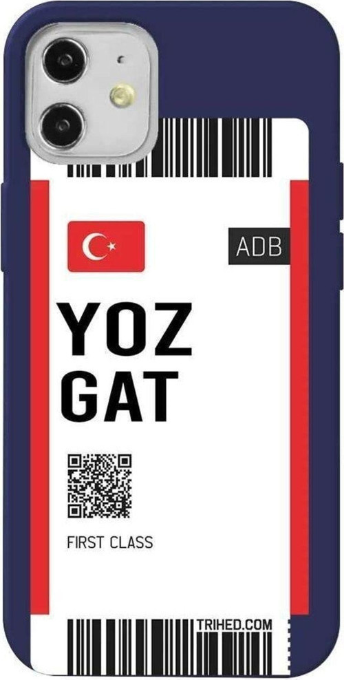 İphone 12 Mini Lacivert Renkli Silikon Telefon Kılıfı - Yozgat Bileti