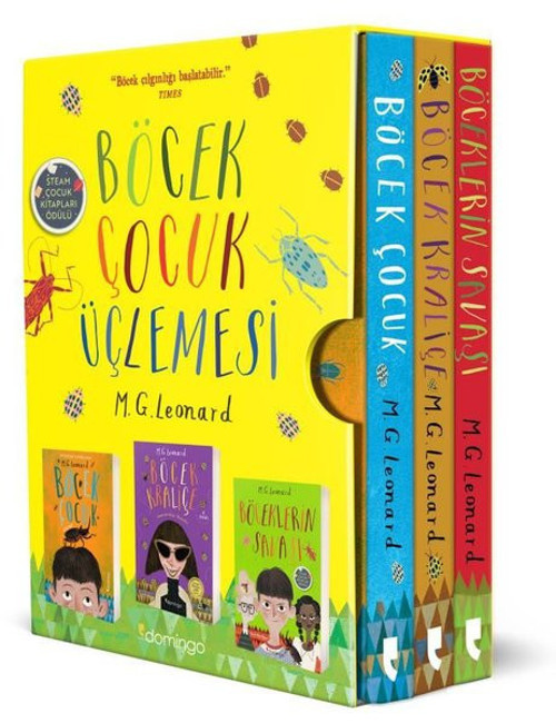 Böcek Çocuk Üçlemesi Seti - 3 Kitap Takım