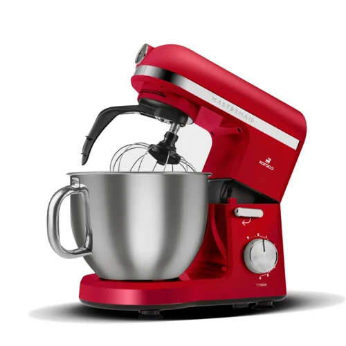Mastermaid Chef Pro Çift Kollu Hamur Yoğurma Makinesi Imperial Red 1750W 5L