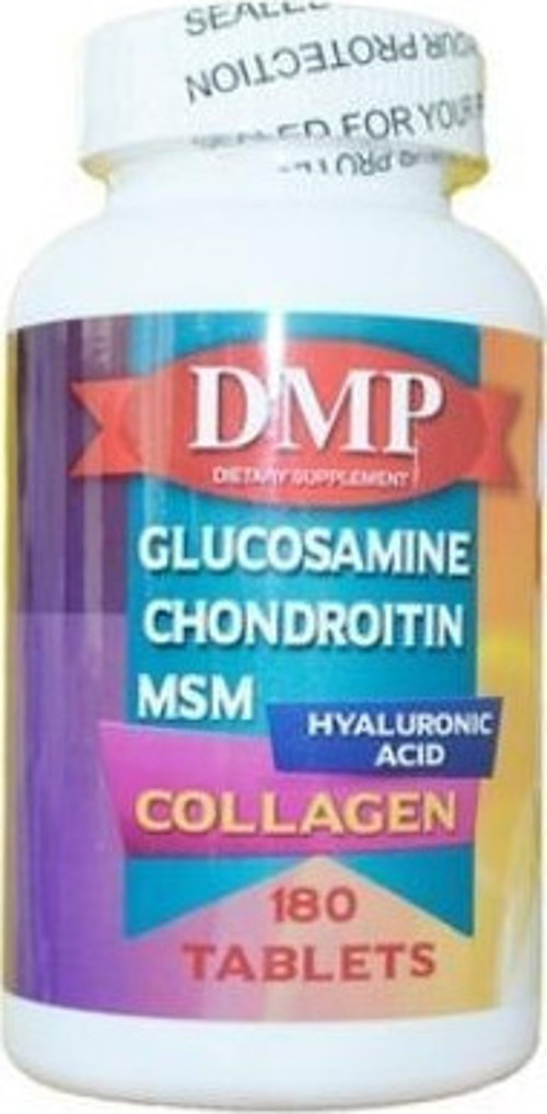 Glucosamine Chondroitin Msm Hyaluronic Acid Collagen 180 Tablet