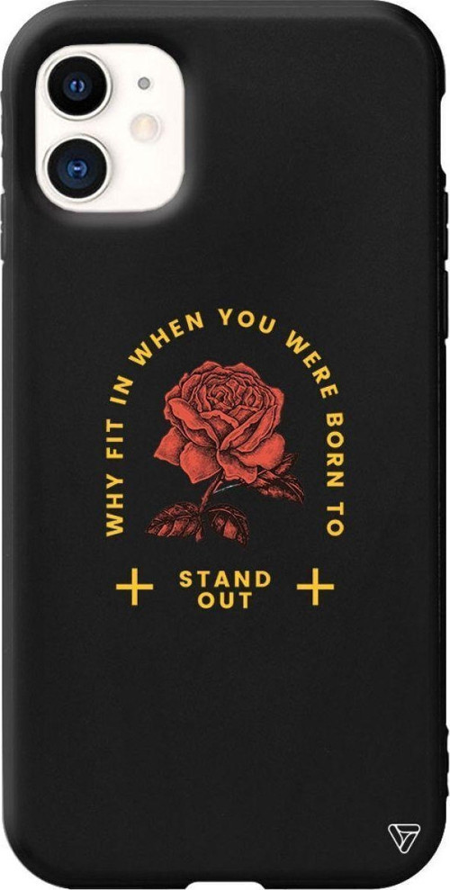 iPhone 11 Uyumlu Siyah Renkli Silikon Stand Out Telefon Kılıfı