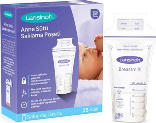 Süt Saklama Poşeti 25Li