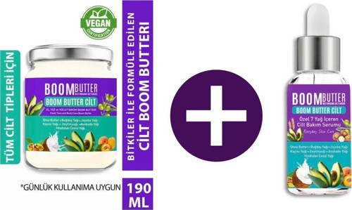 Cilt Bakım Yağı 190 Ml+ Cilt Bakım Serumu 20 Ml