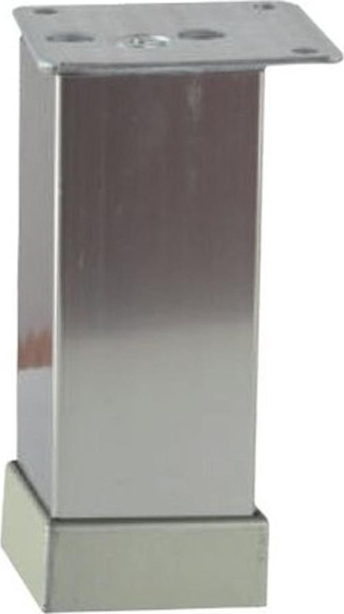 EROĞLU 40X40 ALÜMİNYUM DÜZ KARE AYAK İNOX 12 CM