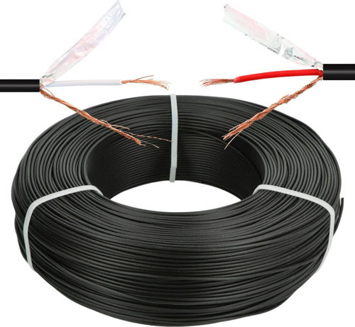0.20MM KESİT BİTİŞİK BLENDAJLI İKİLİ 100 METRE KALIN WALKMAN KABLO (OD:8.0MM) (2818)